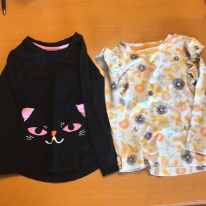 Cat & Jack toddler girl long sleeve tops 3t